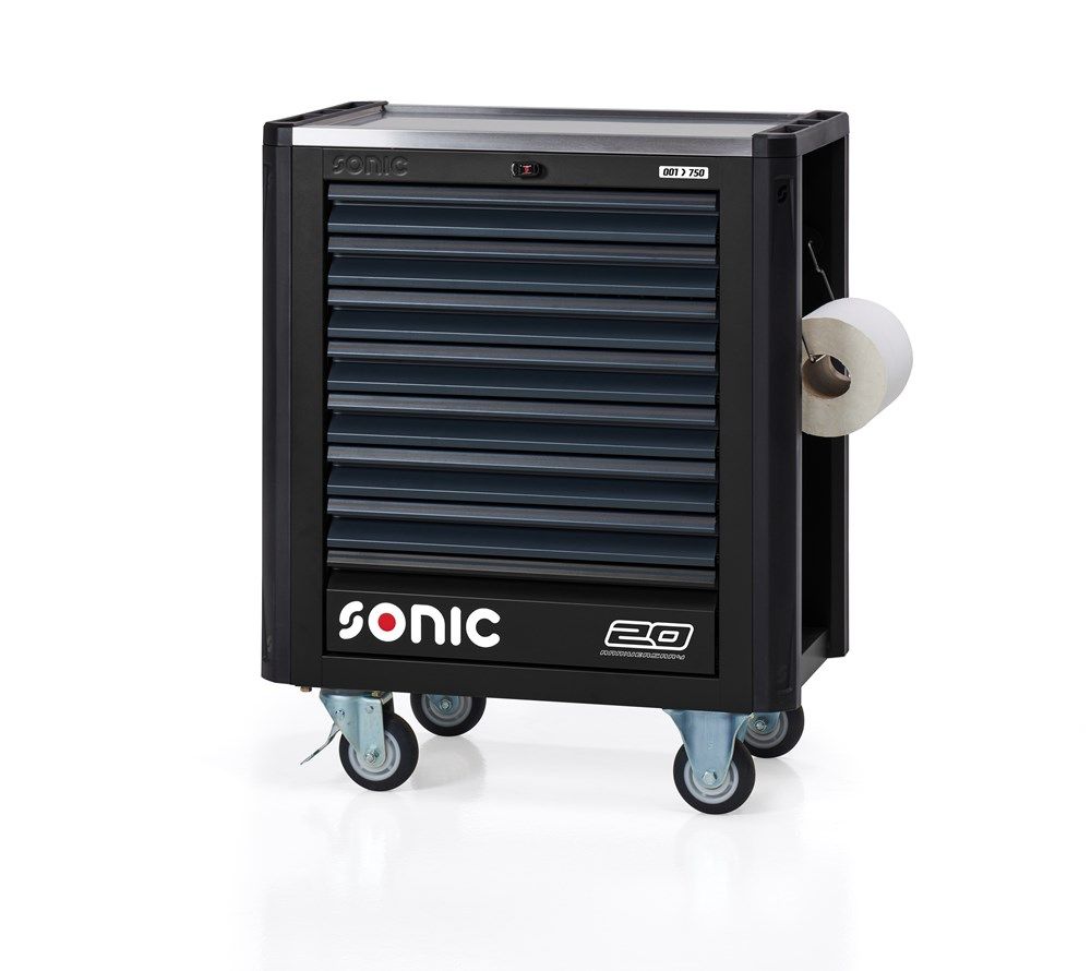 Sonic 743086 Szerszámoskocsi 20 éves NEXT S9 töltésű 430 darabos