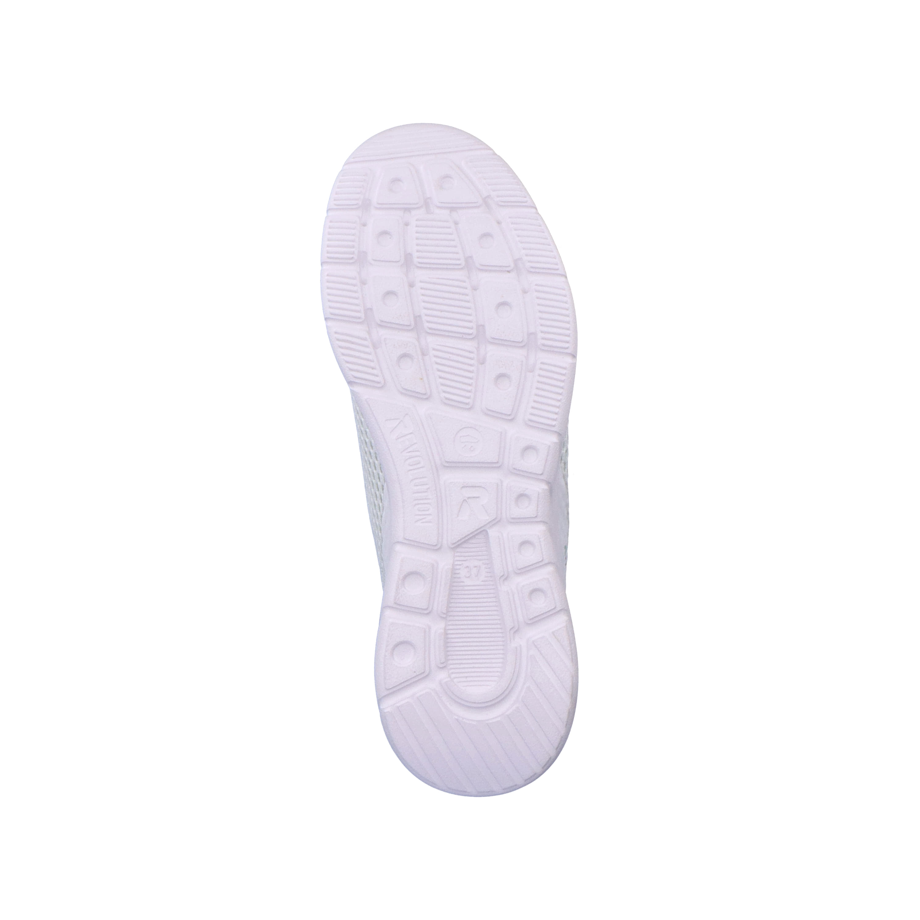 Rieker Damen Sneaker Low crystal white