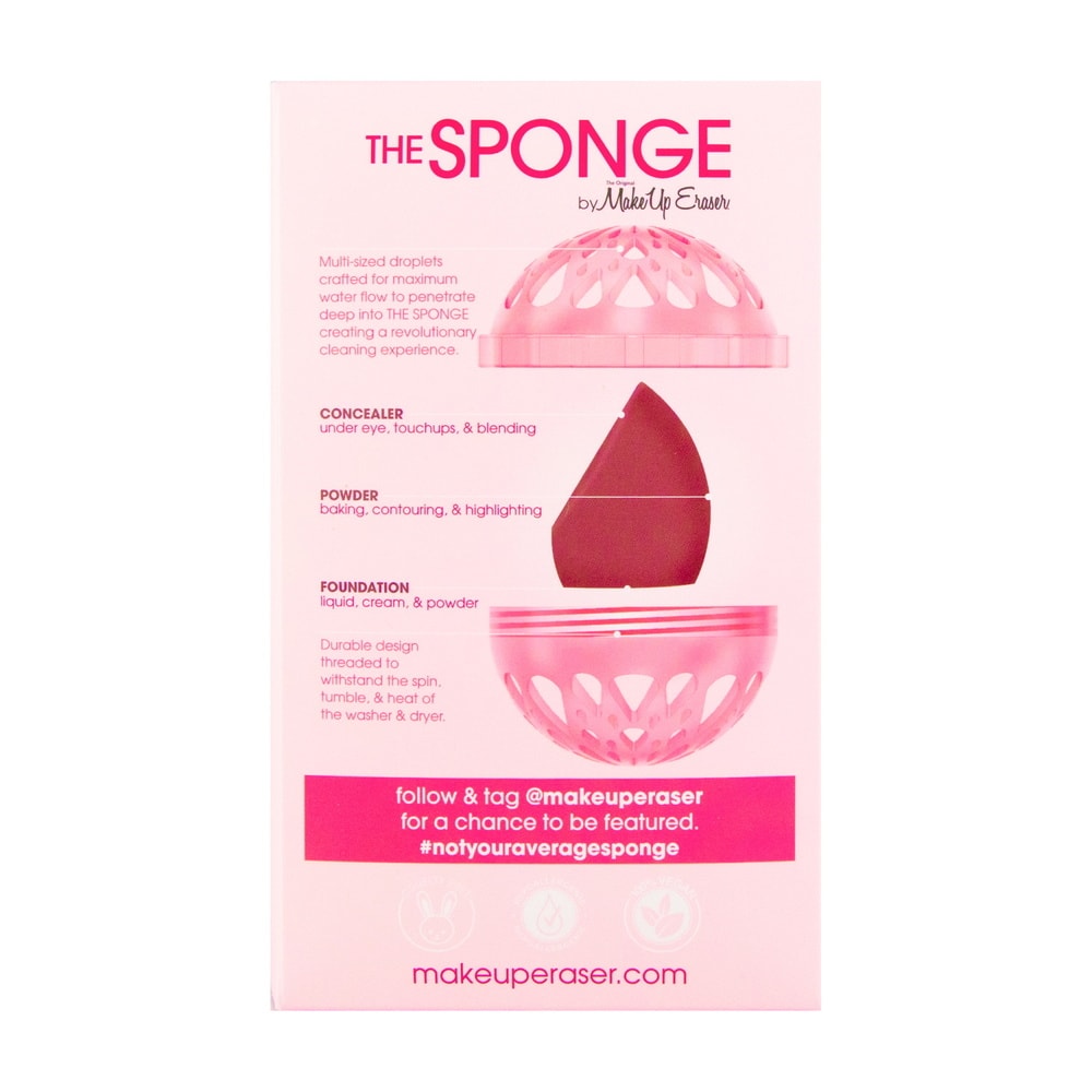 MakeUp Eraser The Sponge Eponge à maquillage et balle de lavage
