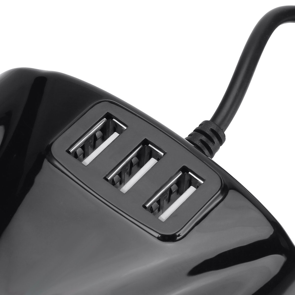 ombar KFZ-Adapter 12-24V, 3xUSB Buchse,3-fach Zigarettenanzünder Verteiler KFZ-Adapter USB-C zu USB-C