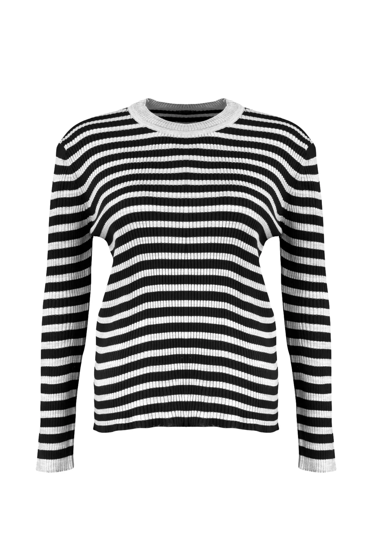 Trendyol Curve  Große Größen in Pullover  - Schwarz - Figurbetont