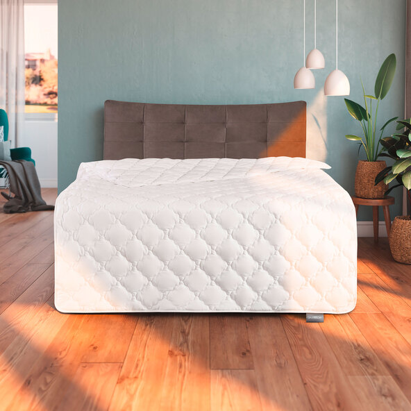 Sommersteppbett mit Bambus, 135 x 200 cm