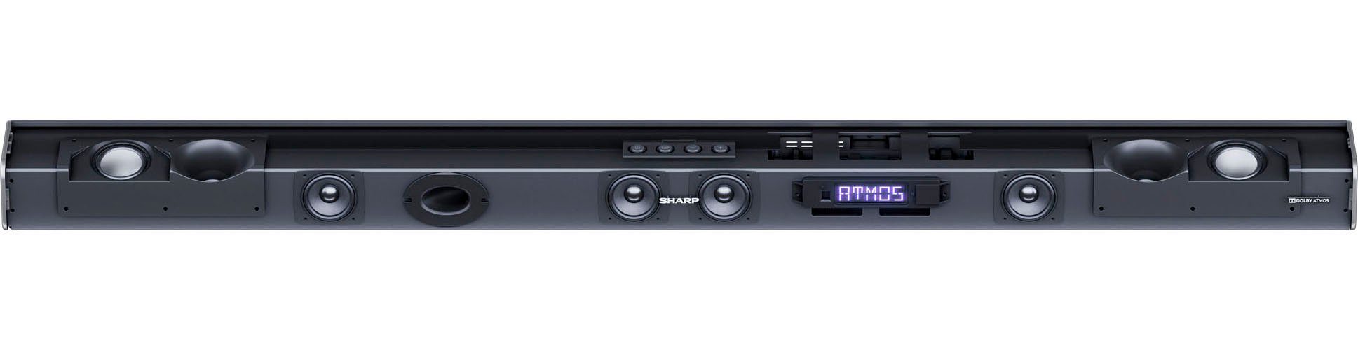 Sharp HT-SBW800 5.1.2 Soundbar (Bluetooth, 760 W, mit Dolby Atmos und Drahtlos-Subwoofer)