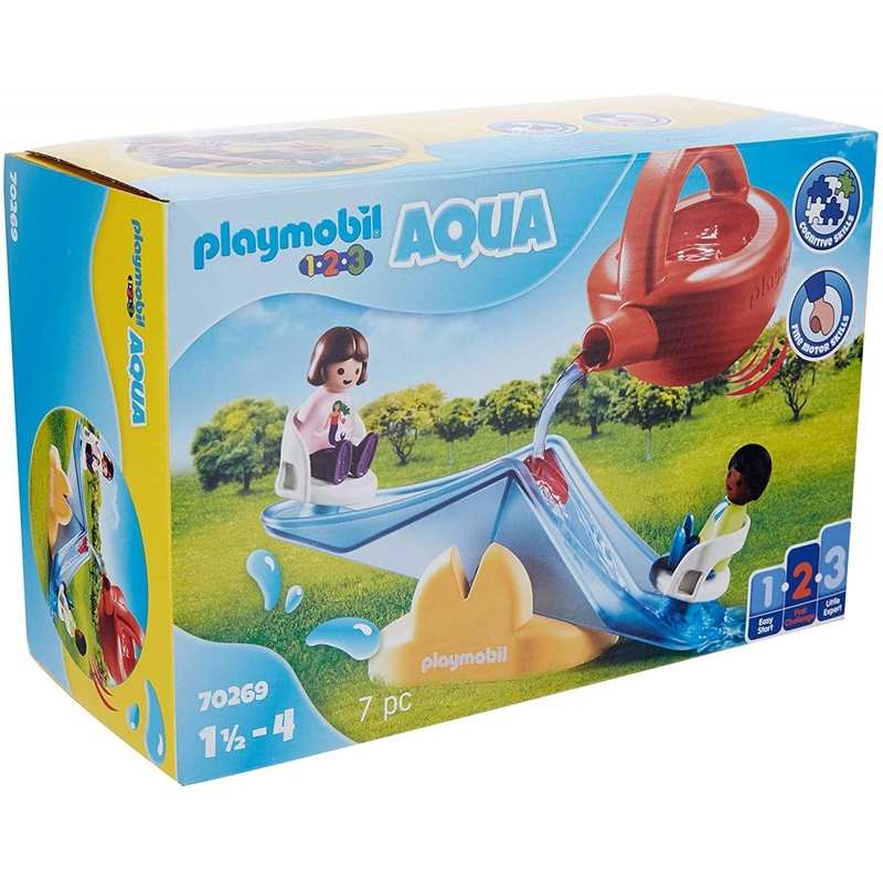 70269 Balançoire aquatique avec arrosoir Playmobil 1.2.3 Aqua
