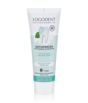 Logona LOGODENT NATURWEISS Pfefferminz Zahnpasta-75 ml