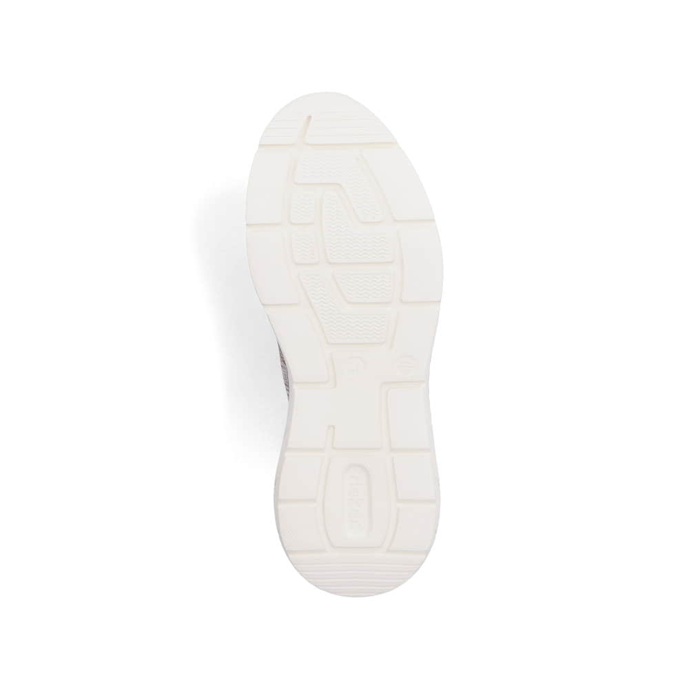 Rieker Herren Slipper silbergrau
