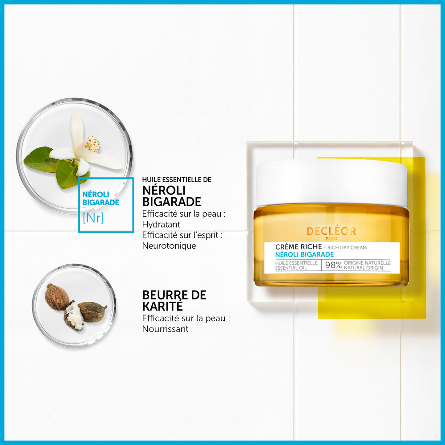 Decléor Néroli Bigarade Crème Riche 50 ml