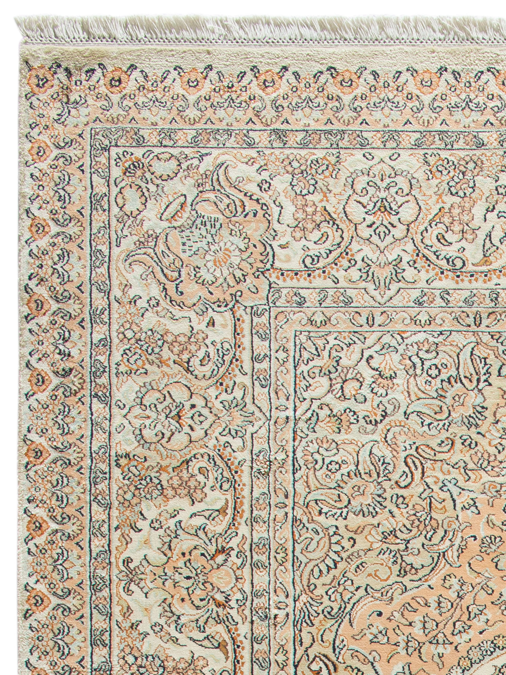 Kaschmir Seide 18/18 ca. 245 x 341 cm, Unikat / Einzelstück