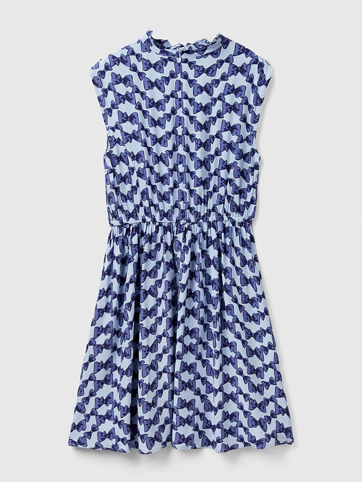 Benetton Kleid in Hellblau/ Blau günstig kaufen