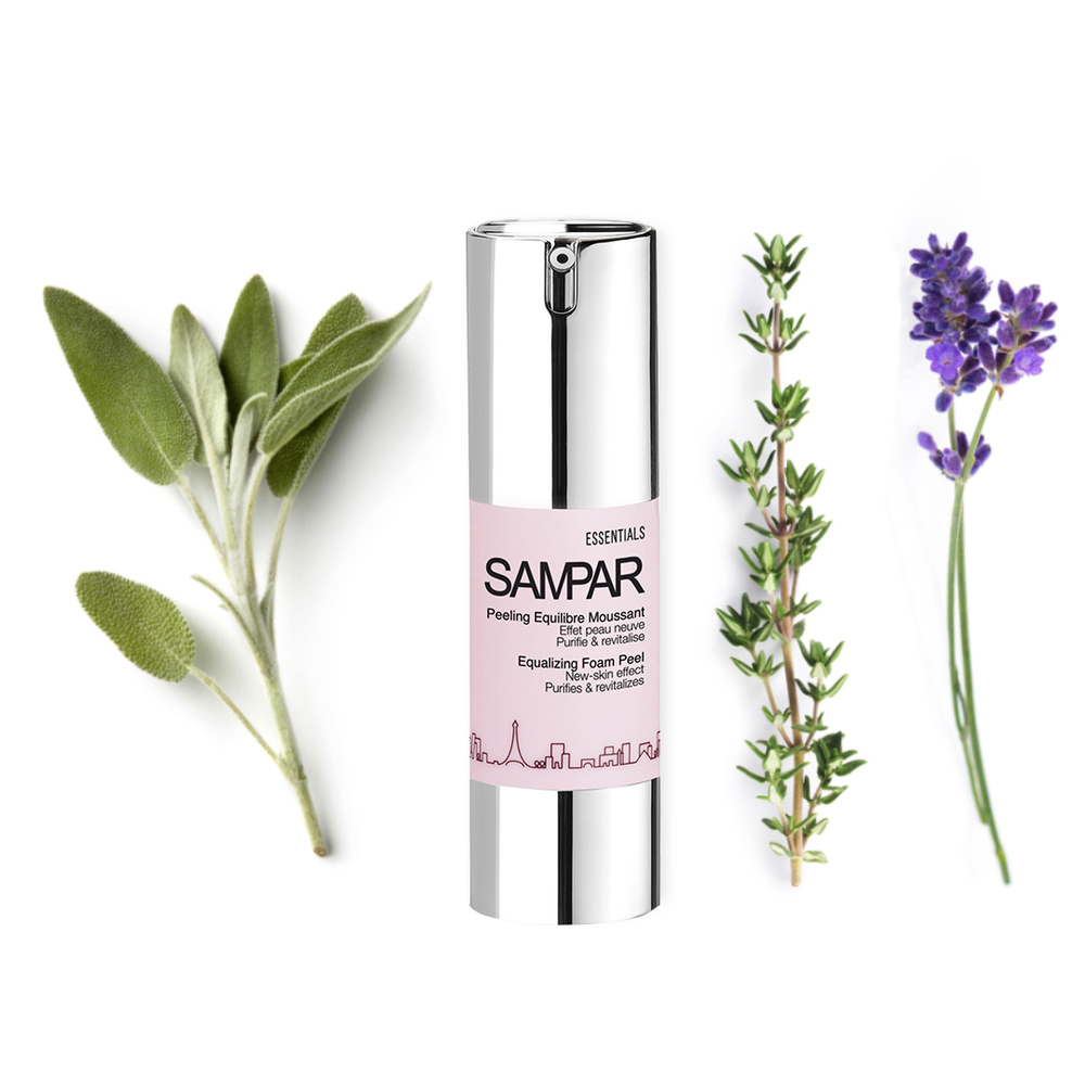Sampar Peeling Equilibre Moussant Exfoliant enzymatique visage