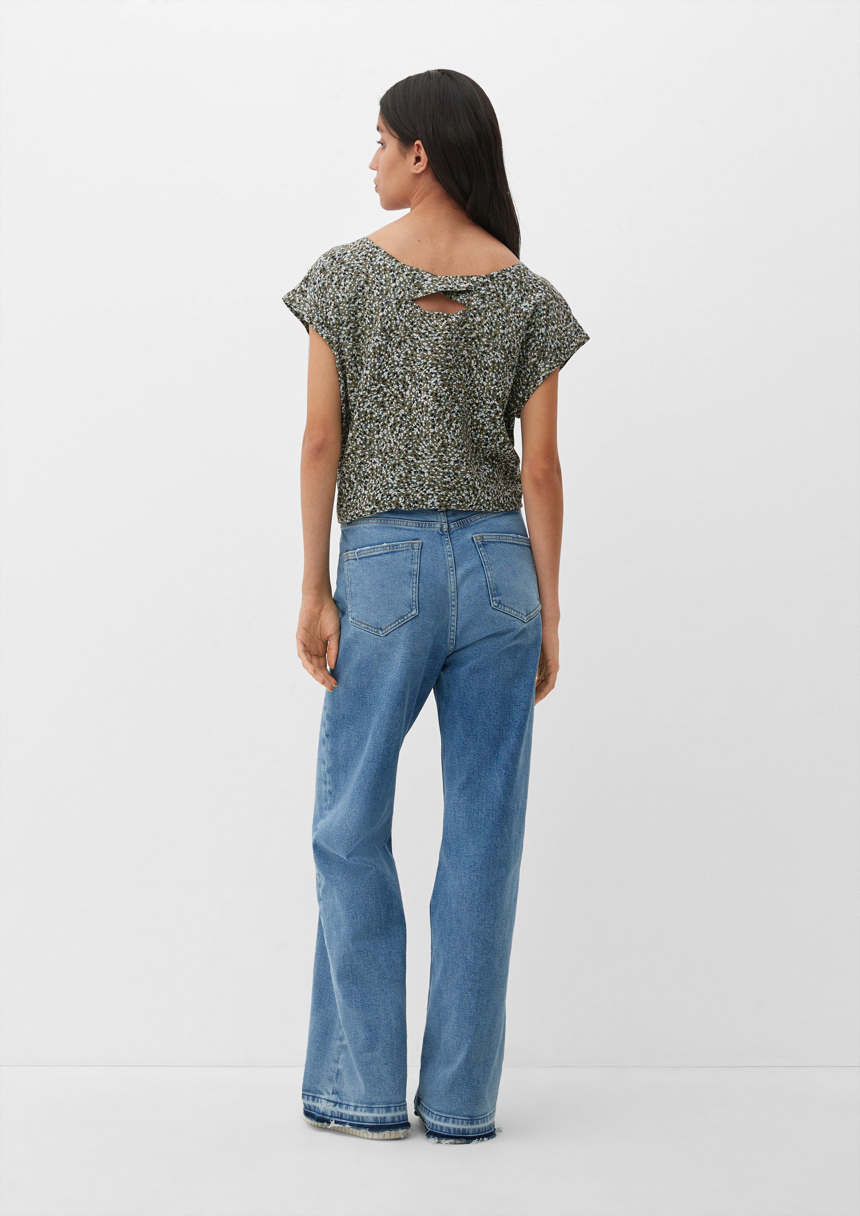 Viskosebluse mit Rückenausschnitt  2132617-79B6