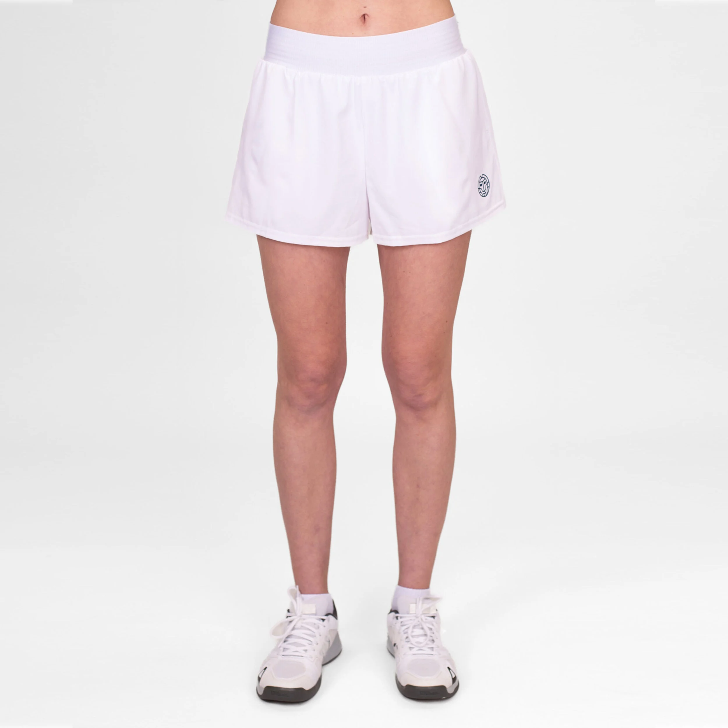 Crew 2 In 1 Shorts Damen - Weiß