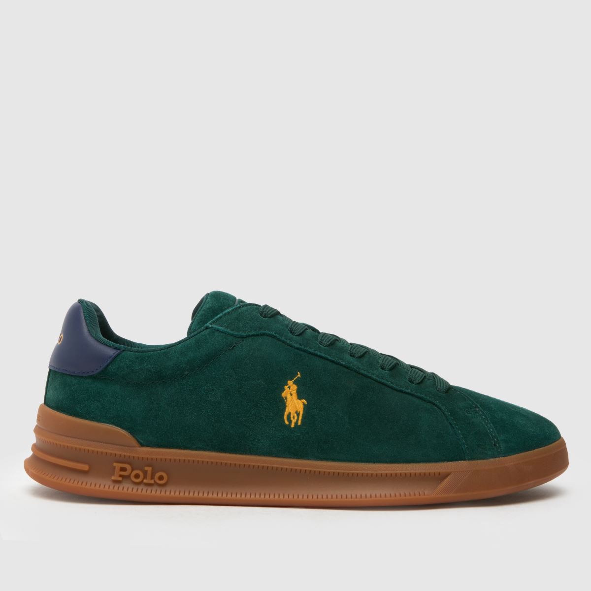 Polo Ralph Lauren – Mörkgröna sneakers med klassisk design