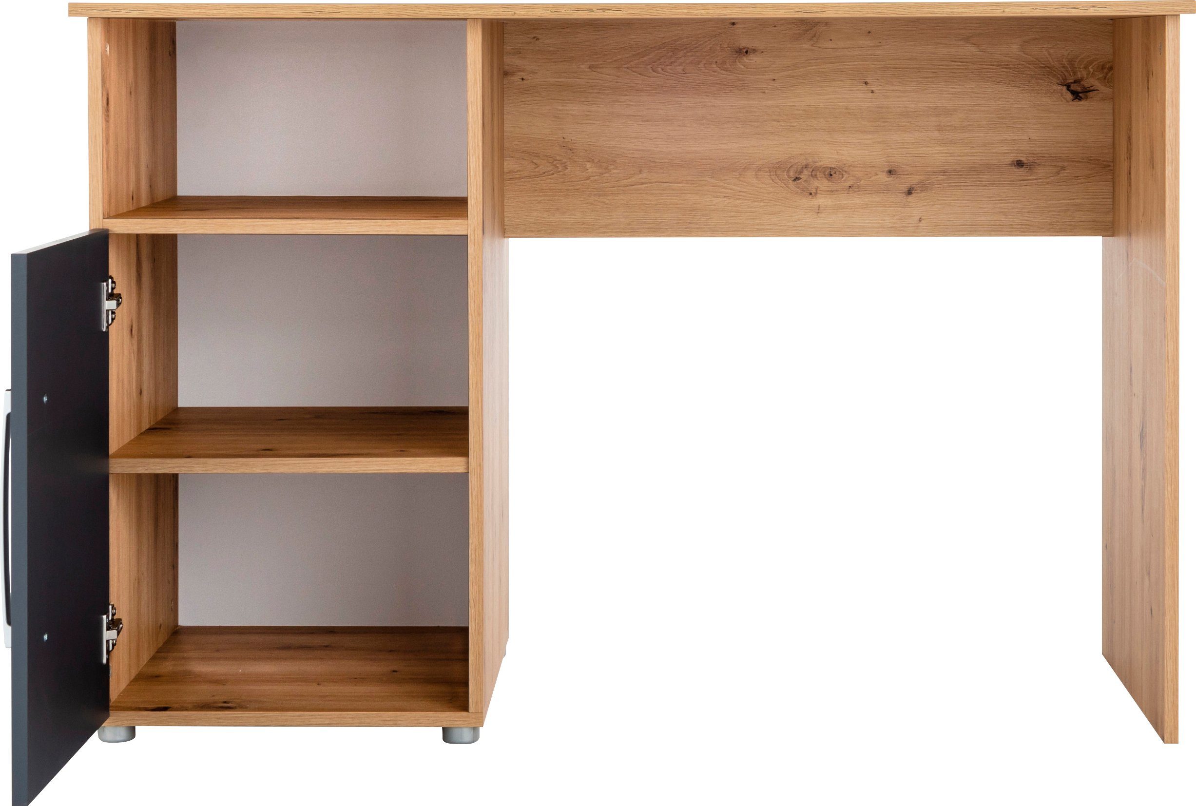 arthur berndt Jugendzimmer-Set Alessio, (Set, 4-St., Kleiderschrank mit Schubfächern, Regalelement, geräumiger Auszug), mit Melamin-Oberfläche
