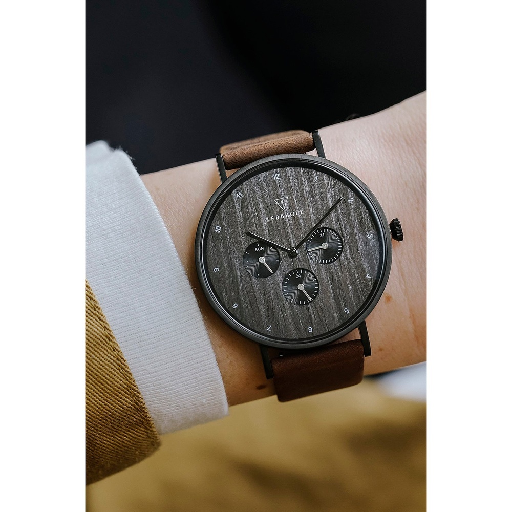 KERBHOLZ Montre pour hommes Acier inoxydable Montre