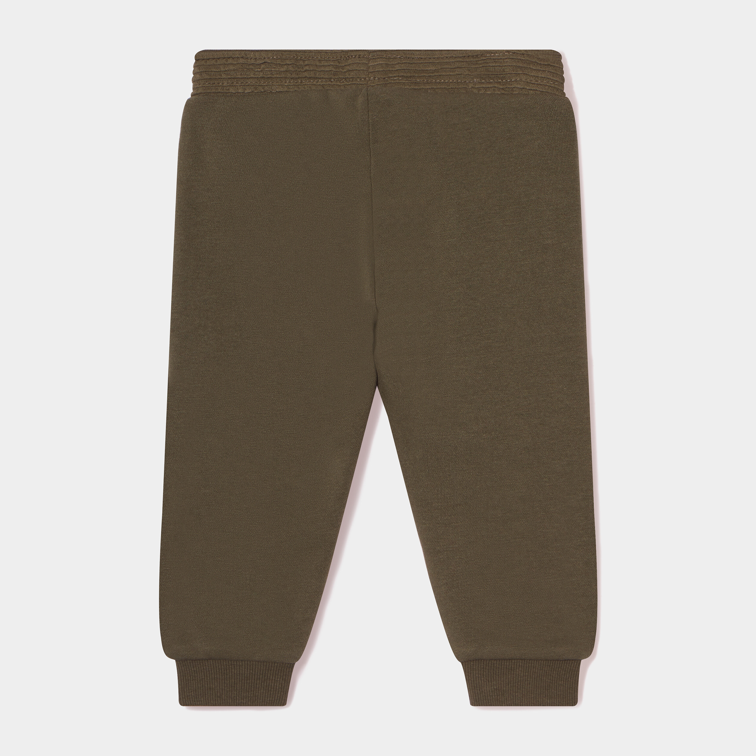 Jogging molleton taille élastiquée vert kaki bébé garçon | La Halle