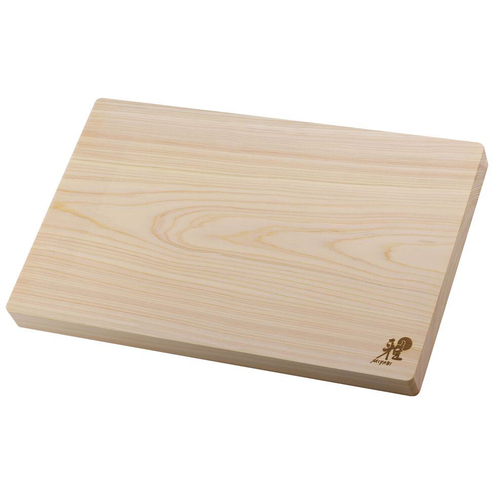 Schneidbrett 40 cm x 25 cm, Hinoki Holz