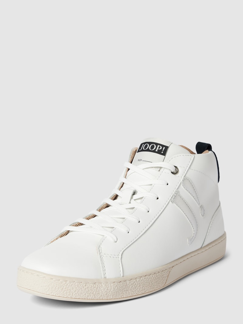 High Top Sneaker mit Label-Detail Modell 'juno strada' in weiß