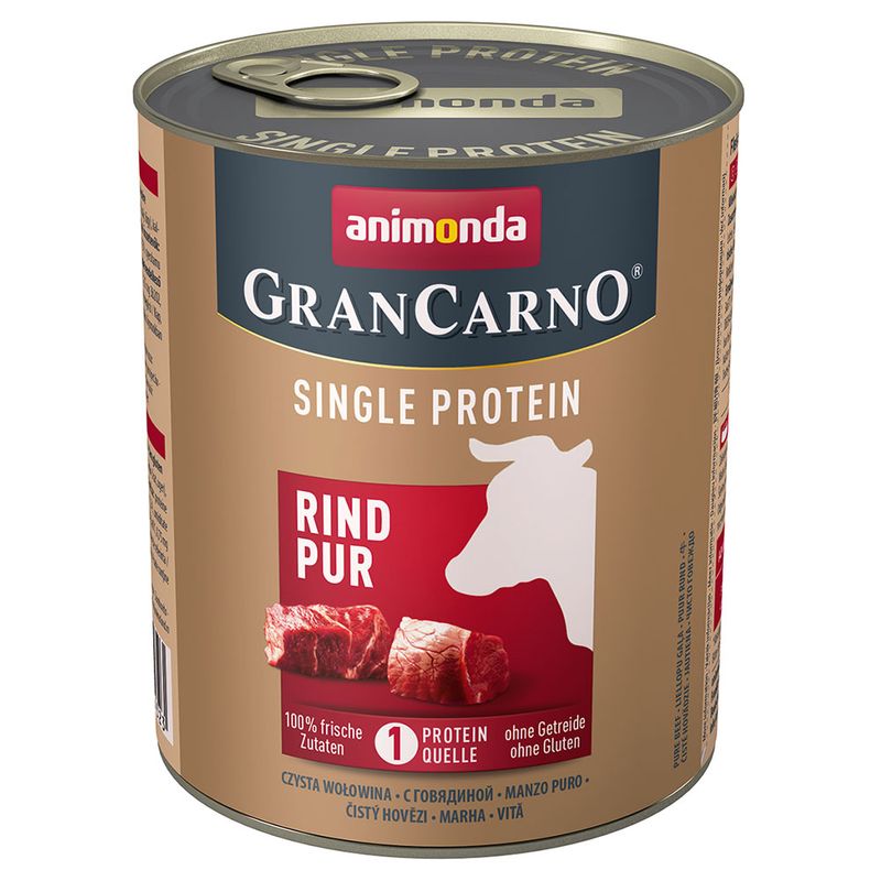 animonda GranCarno Adult Single Protein 6 x 800 g