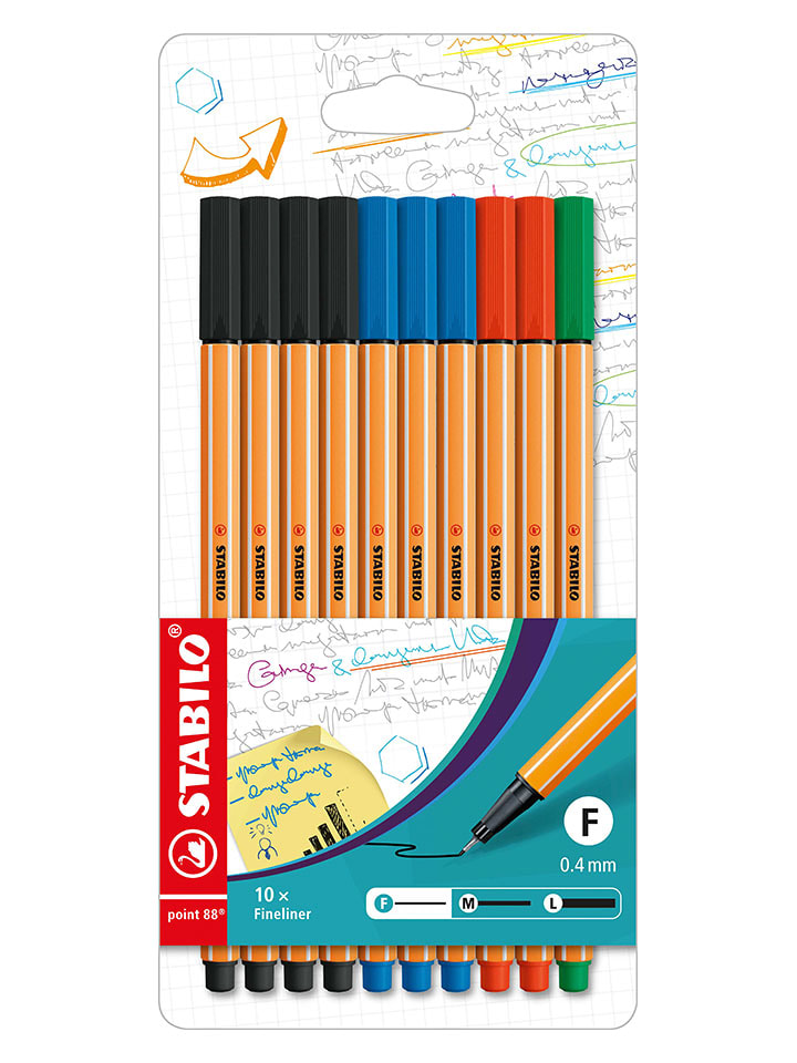 STABILO Fineliner ''STABILO point 88'' - 10 Stück günstig kaufen onesize
