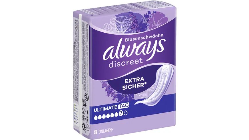 Always Discreet Inkontinenz Ultimate Tag