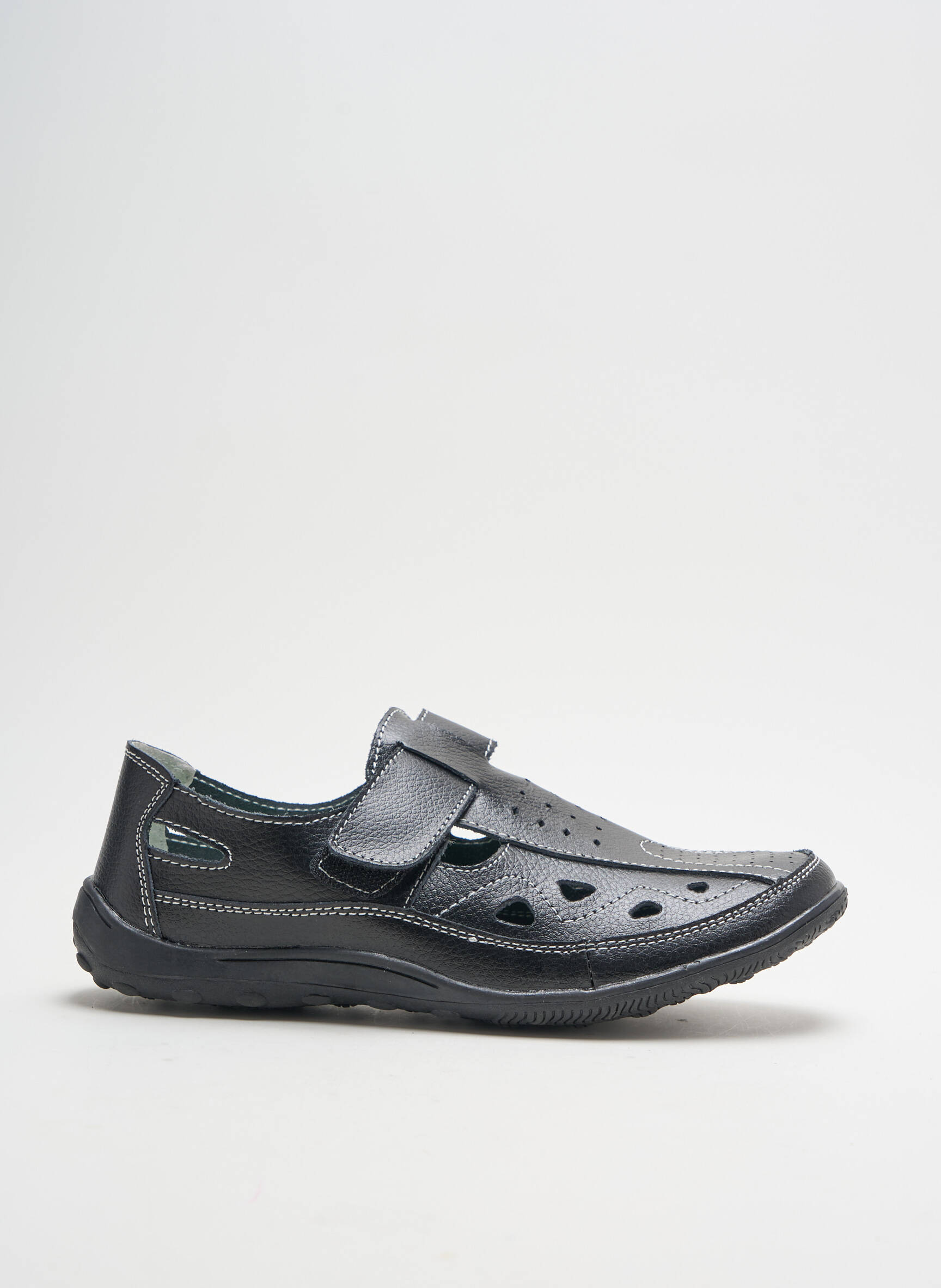 Umo Sandales Nu Pieds Femme couleur noir