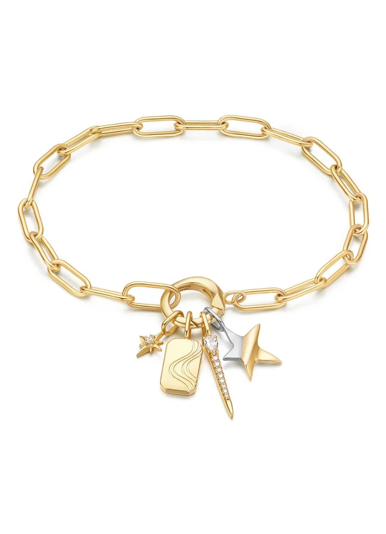 Ania Haie Bracelet M gold-plated