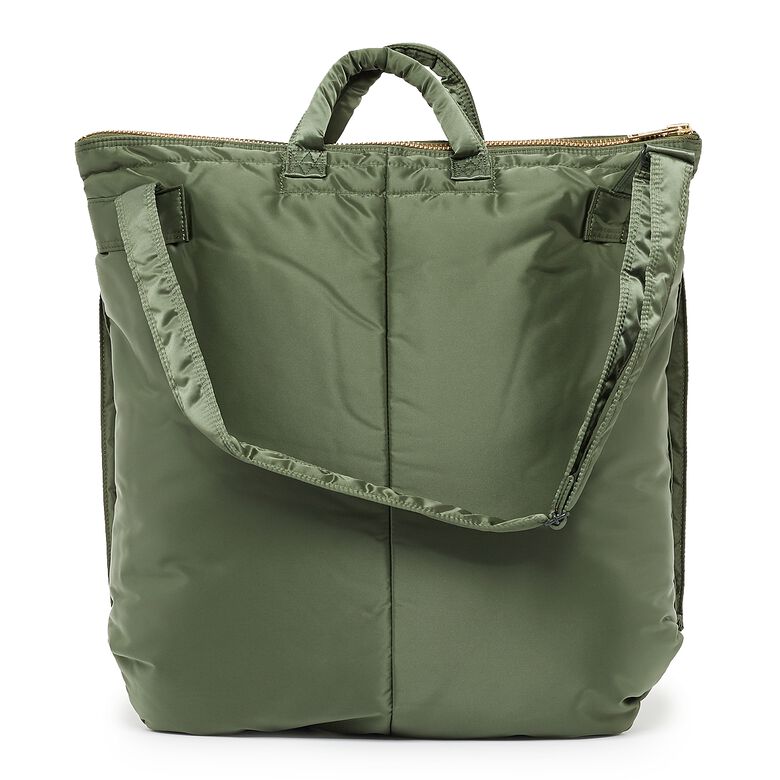 Porter-Yoshida Kaban Tanker 2Way Helmet Bag sage green