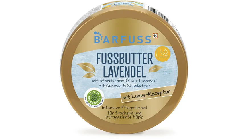 BARFUSS Fussbutter Lavendel 200 ml