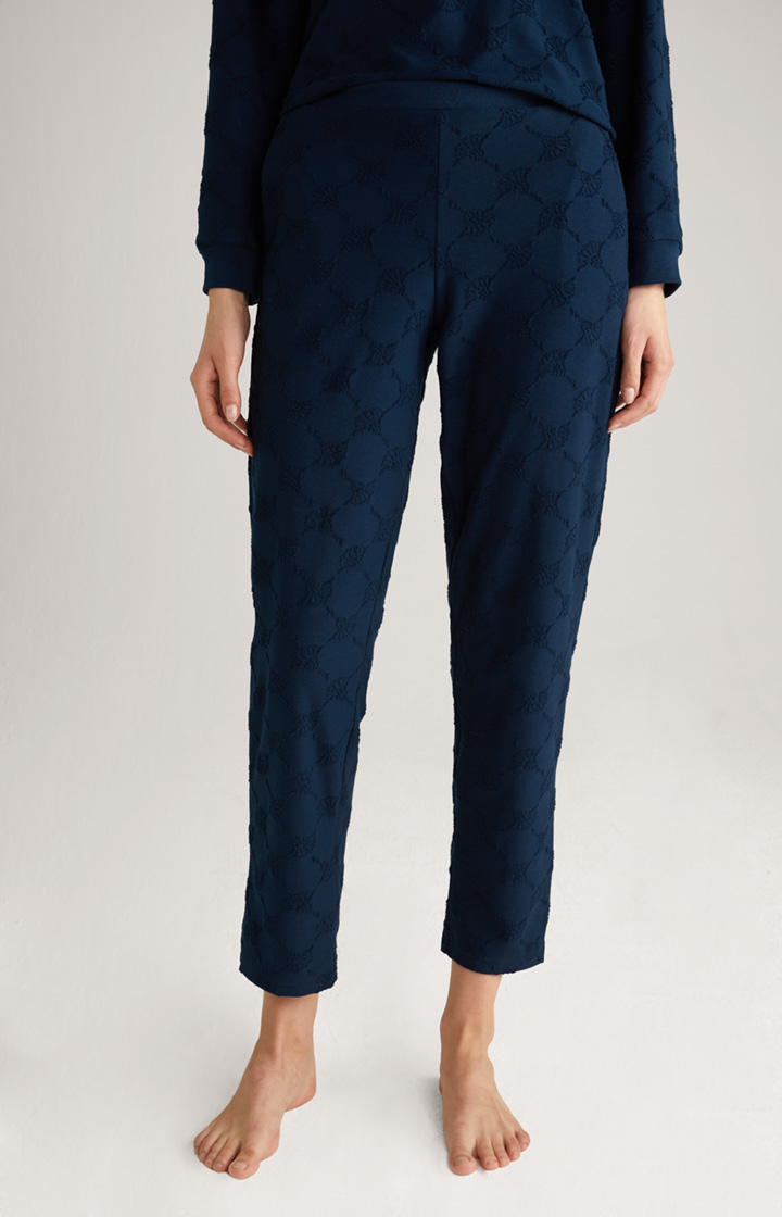 Loungewear Hose in Dunkelblau