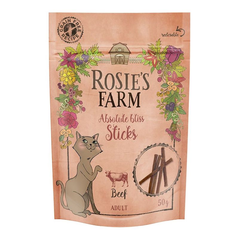 Probierpaket Rosie's Farm Katzensnacks zu TOP-Preisen | bitiba %