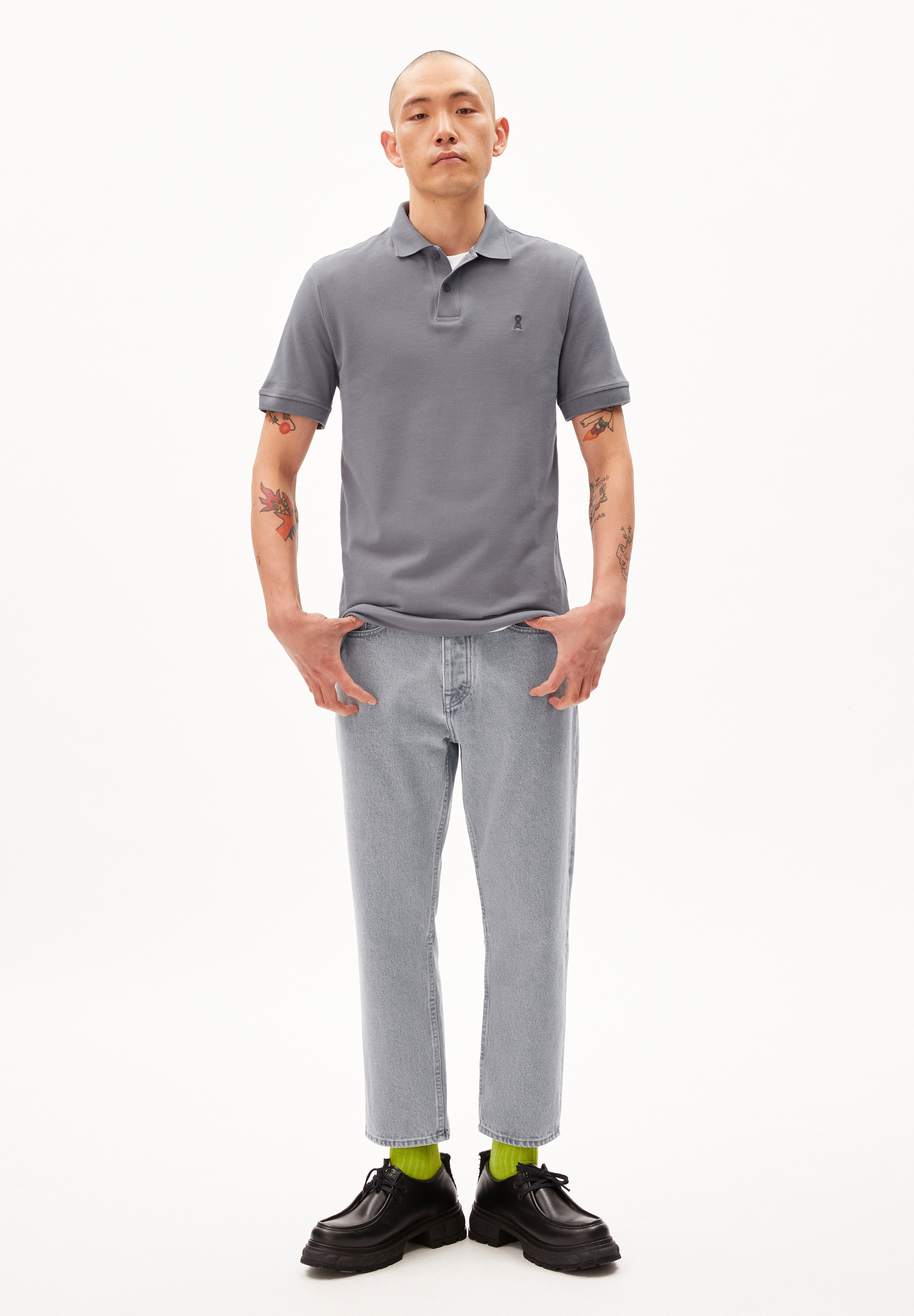 Polo T-Shirt Regular Fit aus Bio-Baumwolle