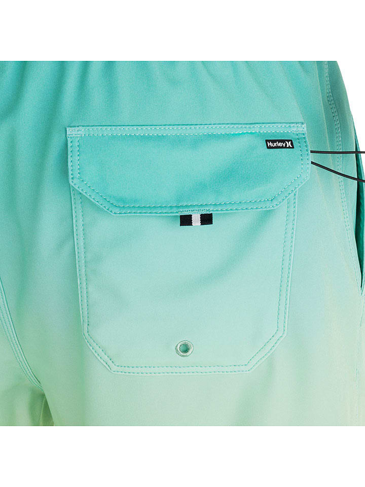 Hurley Badeshorts in Grün/ Türkis günstig kaufen