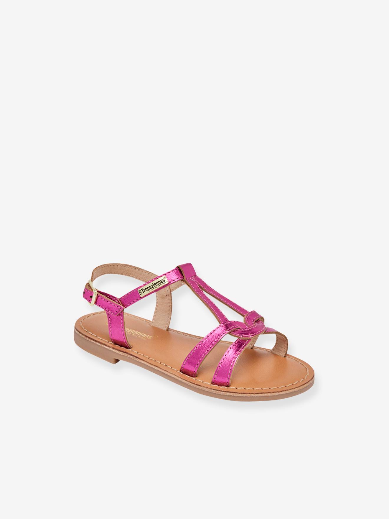 Les Tropeziennes Mädchen Sandalen Backle LES TROPEZIENNES PAR M. BELARBI mit Recycling-Elastomer - fuchsia