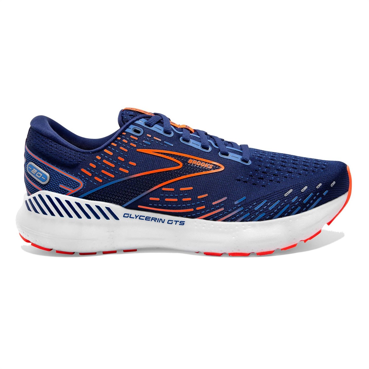BROOKS Freizeit Schnürer blau