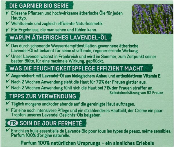 Garnier Bio Lavendel Anti-Falten Feuchtigkeitspflege Gesichtscreme