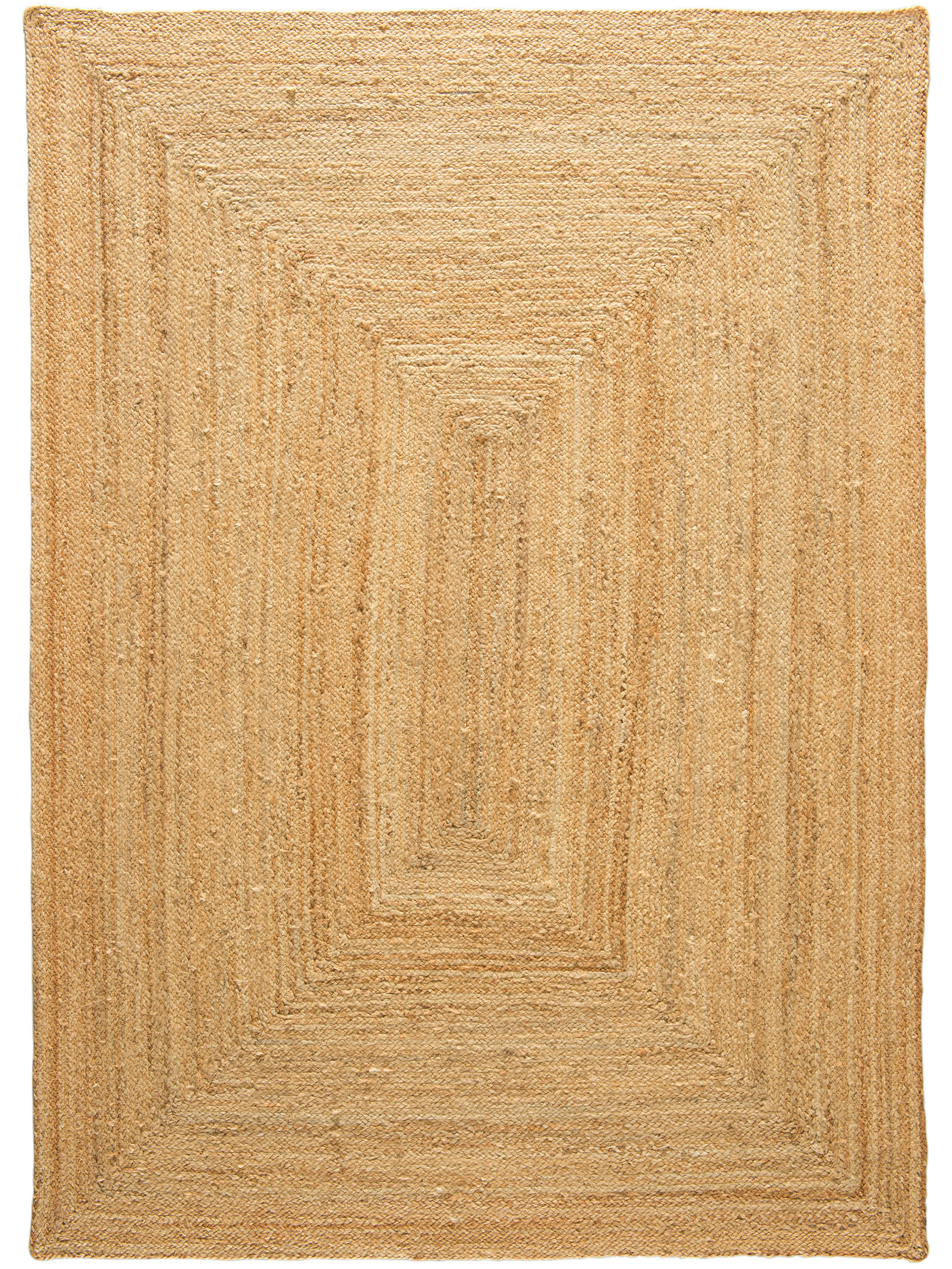 Manacor Jute-Teppich, Dunkelbeige