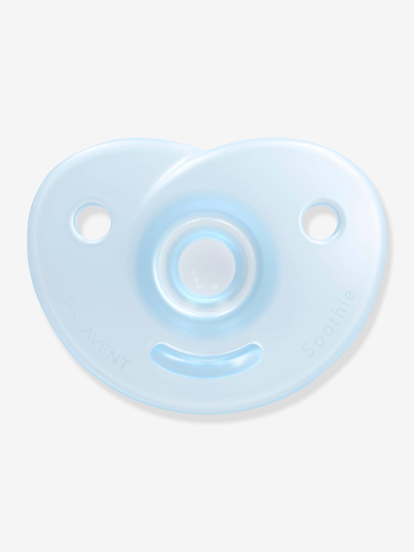 Lot de 2 sucettes nouveau-né Philips AVENT Soothie Cœur bleu clair + bleu