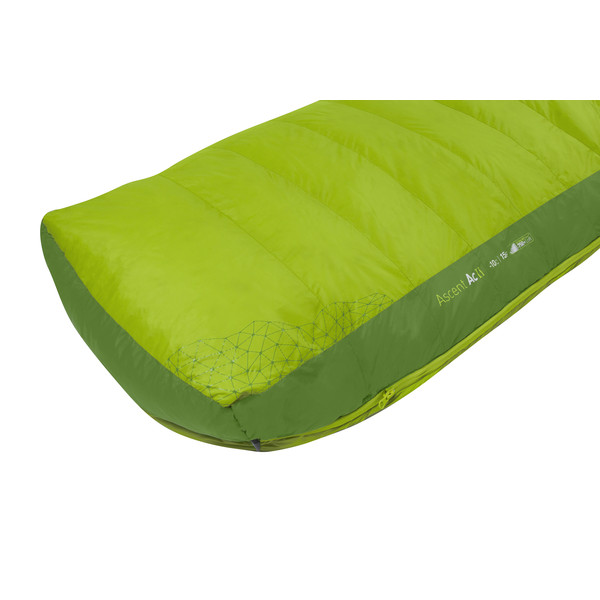 ASCENT ACII - REGULAR MOSS / SPRUCE - Daunenschlafsack