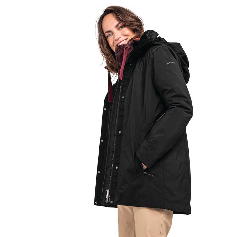 Schöffel 3in1 Parka Barth L Doppeljacke Damen