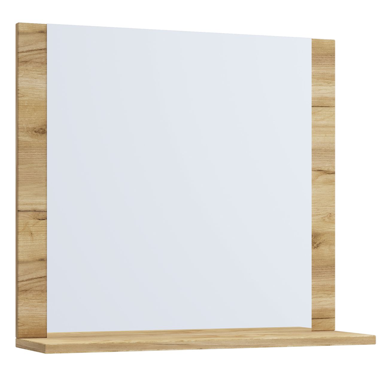 VCM Spiegel Lendas mit Ablage 60 cm Honig-Eiche