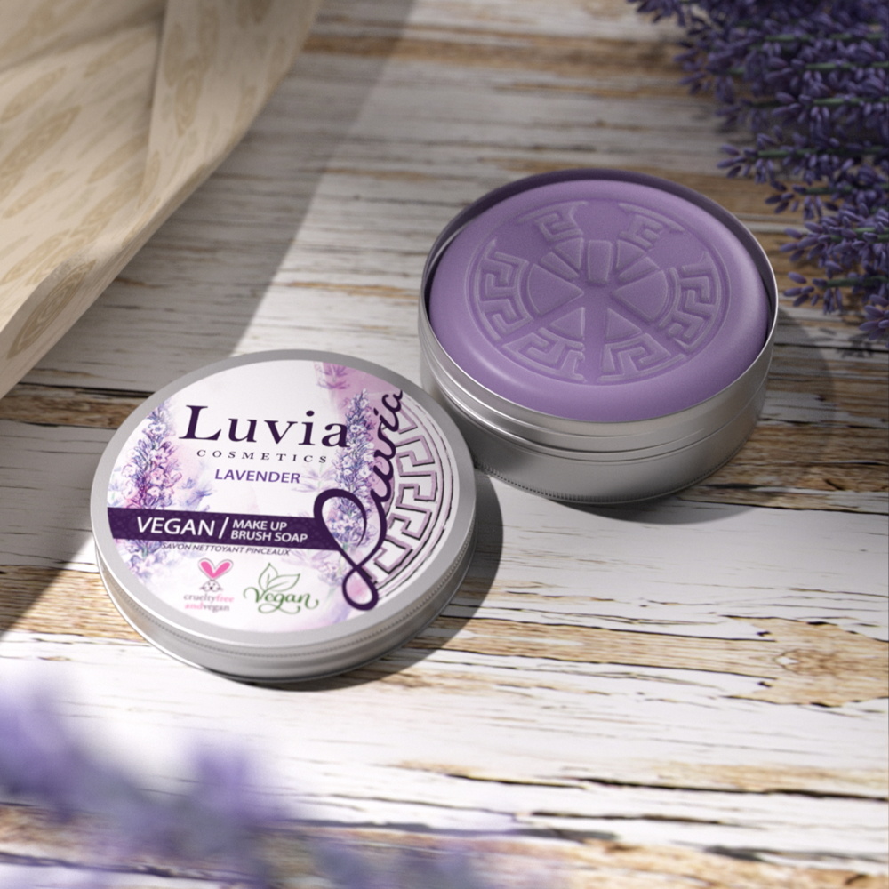 luvia Brush Soap - Lavender Savon nettoyant pinceaux