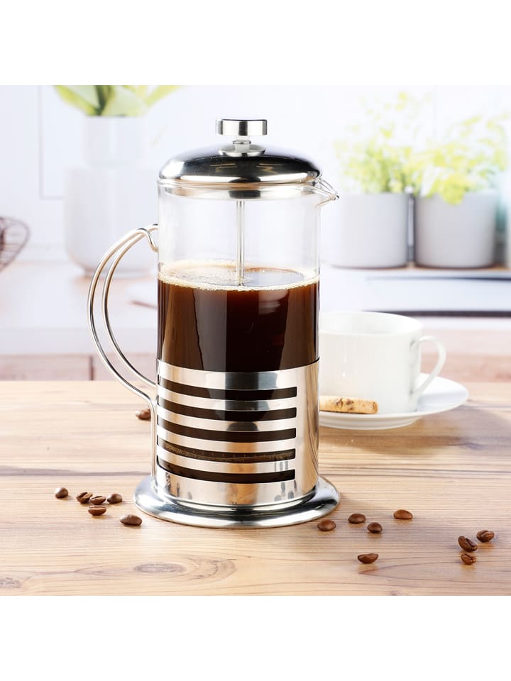 Chefware Kaffeebereiter in Silber/ Transparent - 1 l günstig kaufen onesize