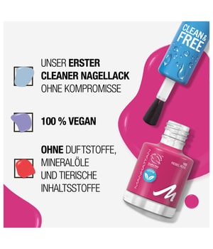 Manhattan Clean & Free Nail Polish Nagellack-8 ml