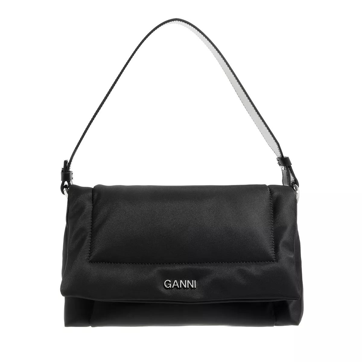 GANNI Handtaschen schwarz Satchel