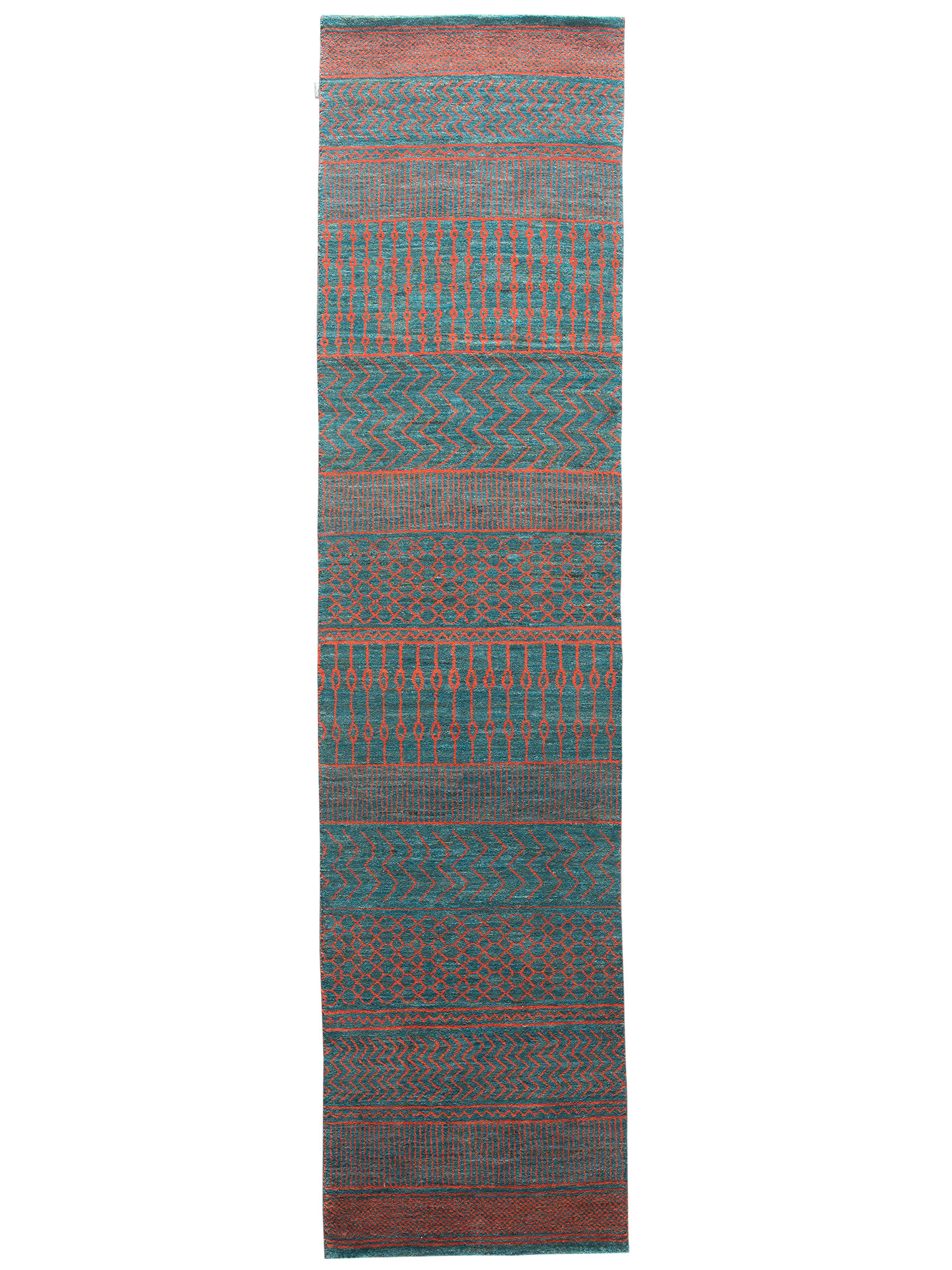 Contemporary Gabbeh ca. 76 x 310 cm, Unikat / Einzelstück