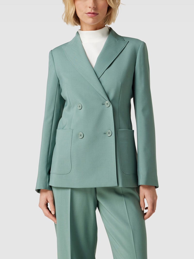 Blazer mit Reverskragen Modell 'NERVOSO' in mint