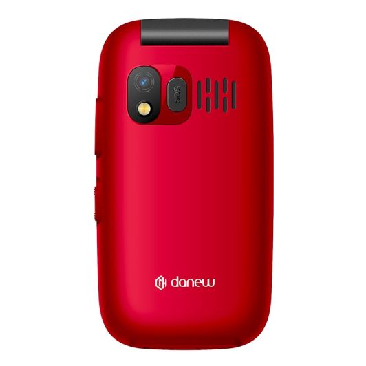Mobilny DANEW K42 4G Czerwony