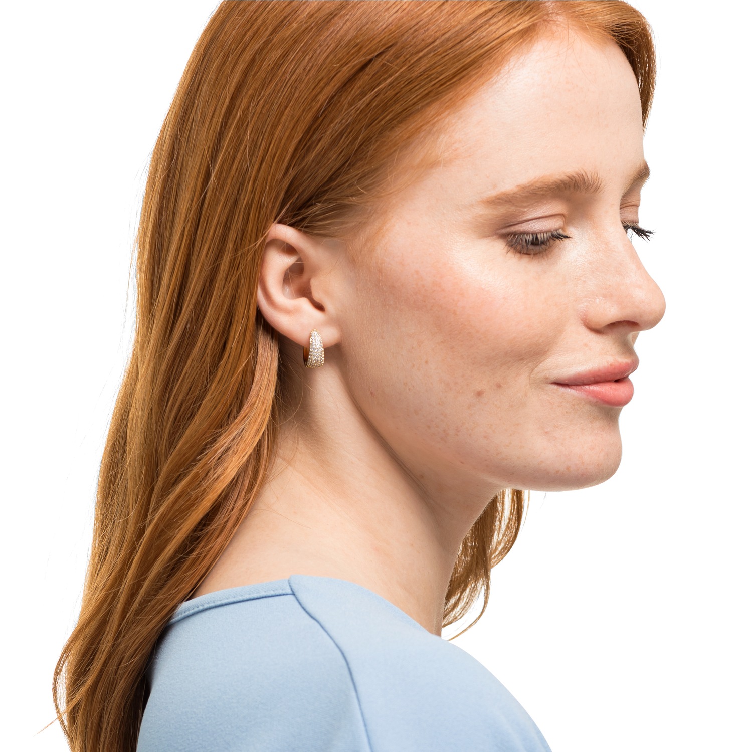 Boucles d'oreilles félines Heideman en or
