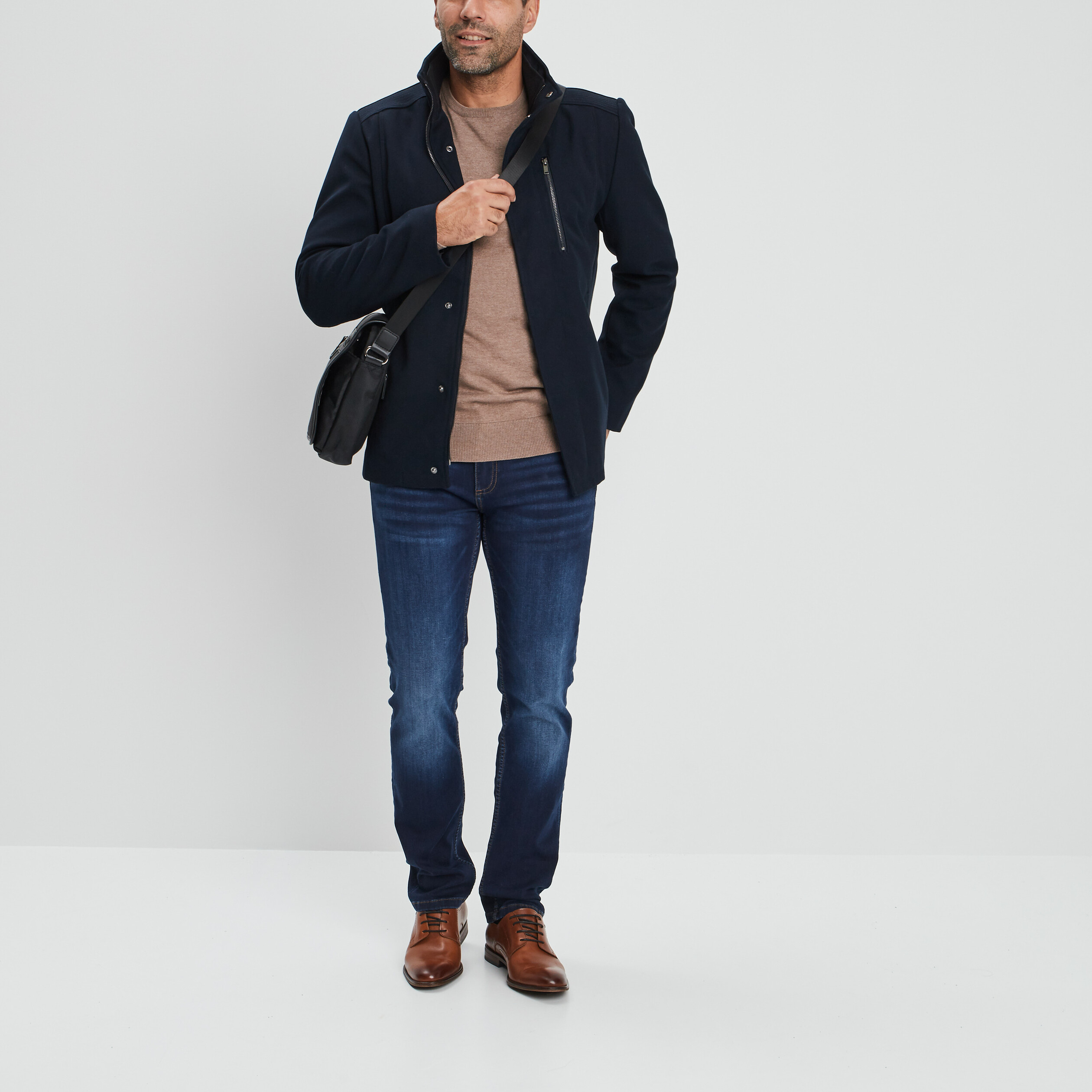 Jeans regular denim used homme | La Halle